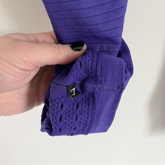 Gymshark Energy Seamless Full Length Leggings Purple Women’s‎ Size Small - Picture 7 of 9